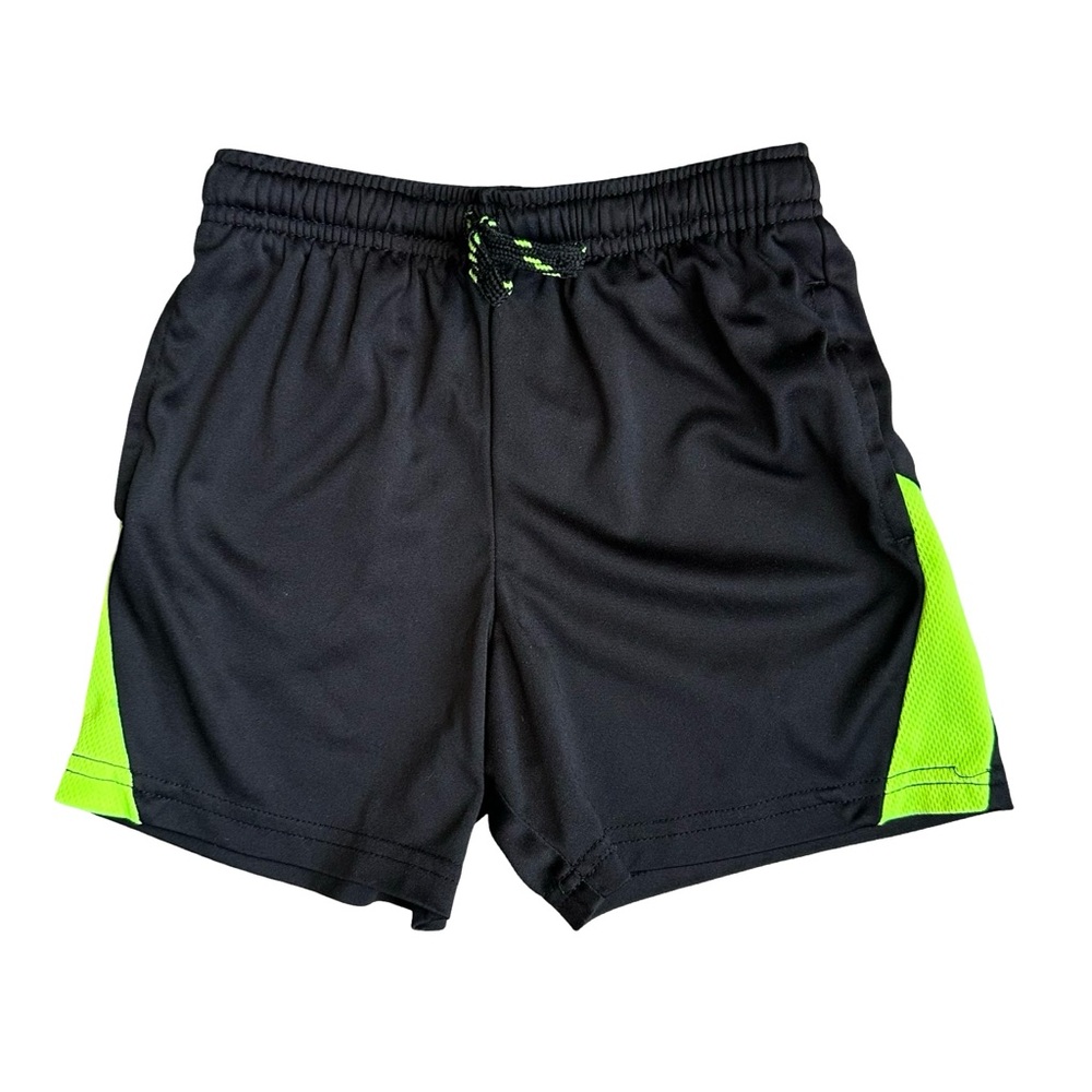Jumping Beans 3T Boys black pull on pocket drawstring active shorts